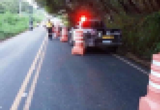 Estrada vicinal Sorocaba/Iperó está parcialmente interditada para obras de reparo no pavimento