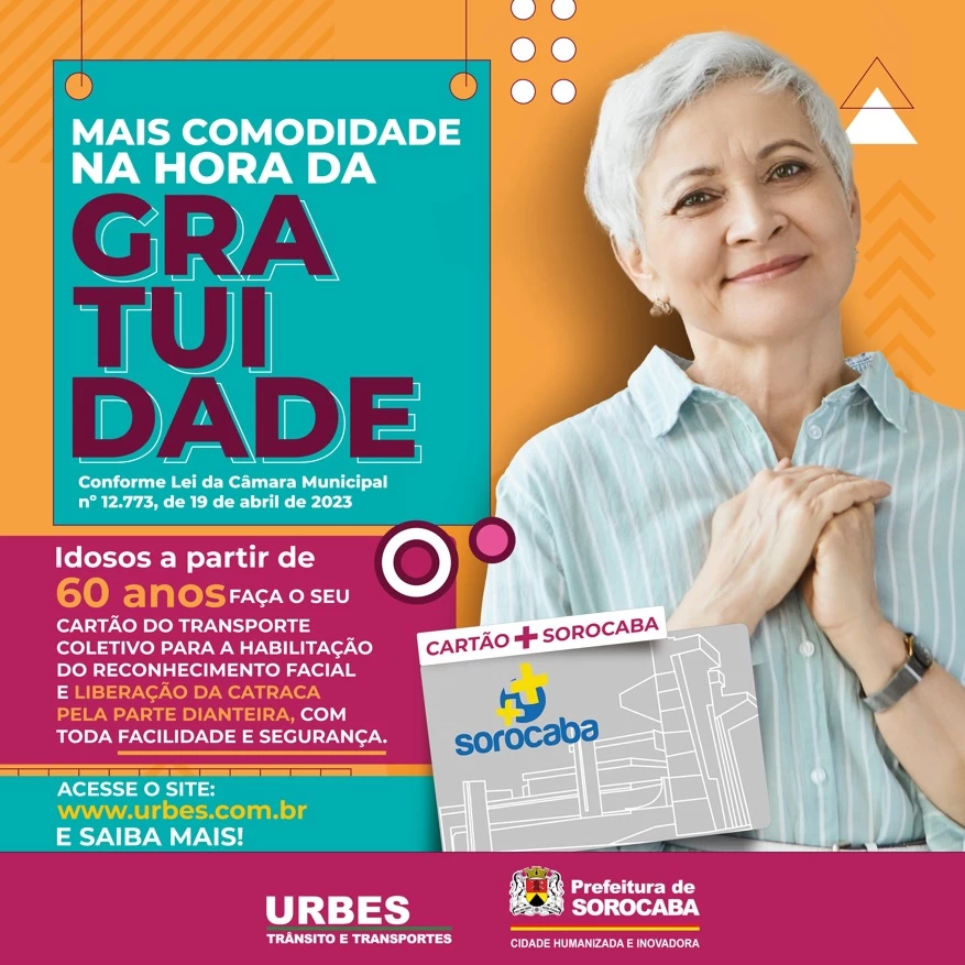 Gratuidade no transporte público para idosos acima de 60 anos: tenha o cartão em mãos e aproveite!