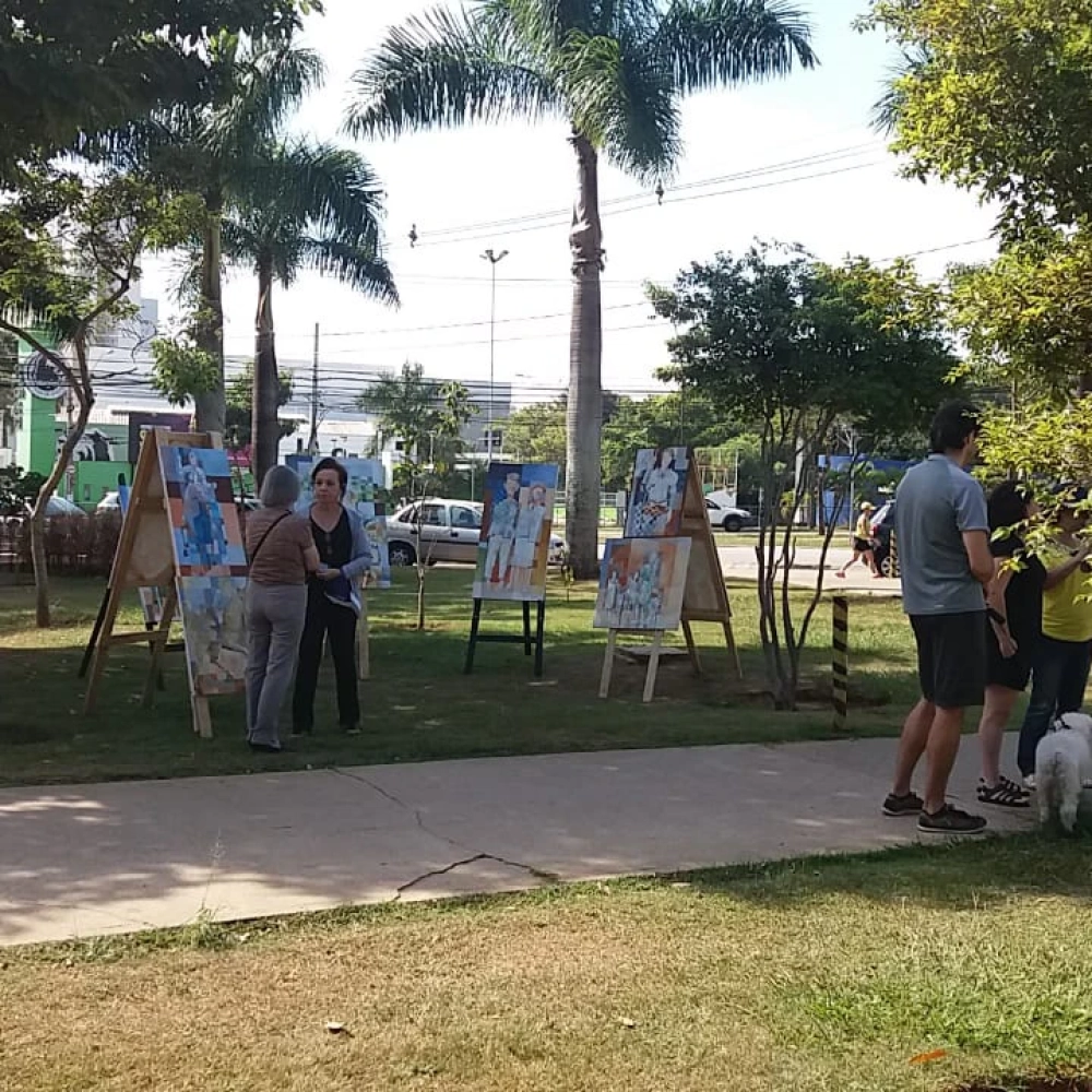 Domingo é dia de Feira de Artes Plásticas no Campolim