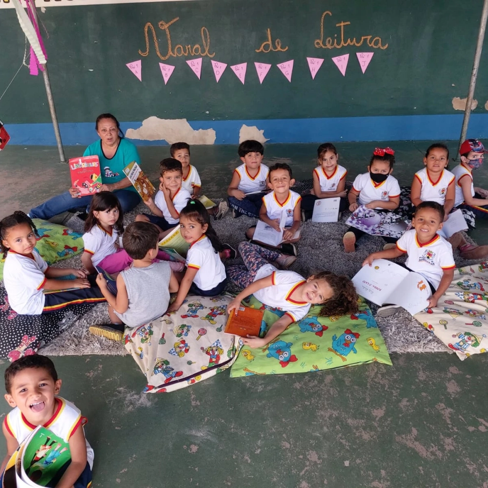 Escolas da rede municipal desenvolvem ações criativas de incentivo à leitura desde a primeira infância
