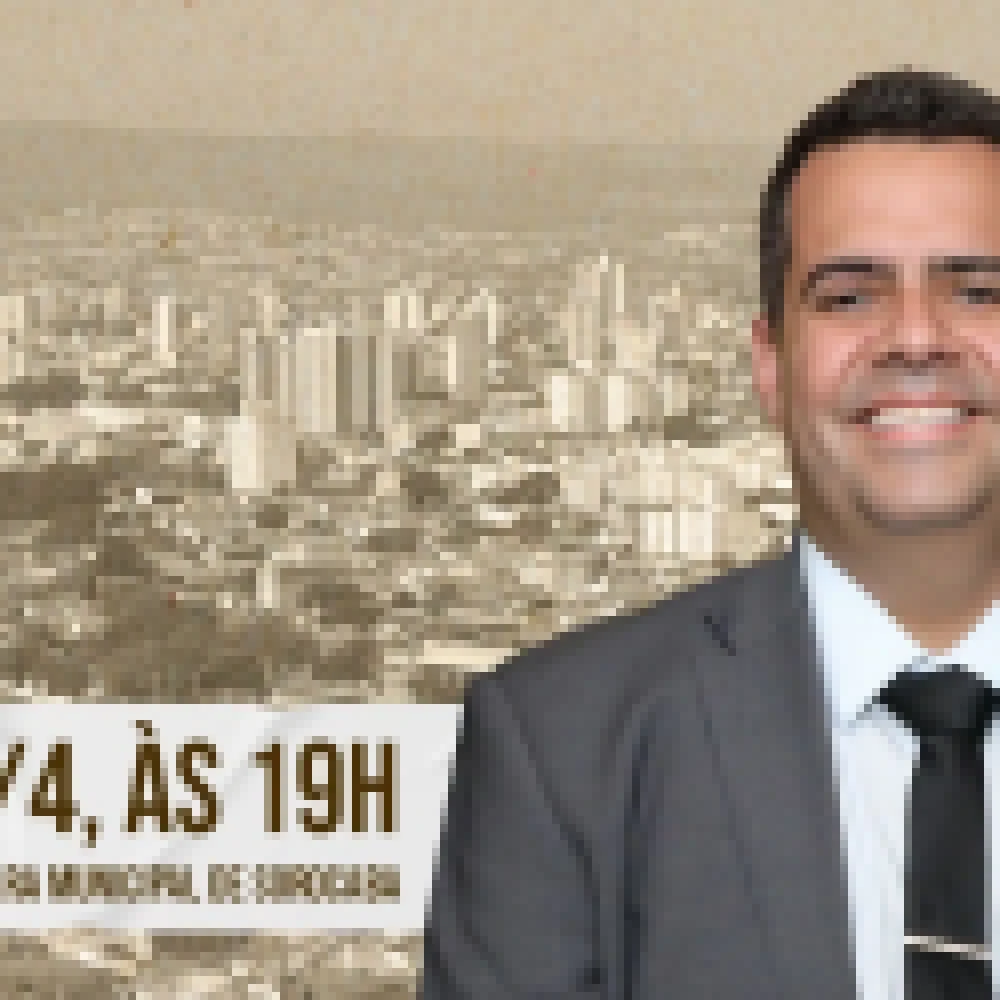 Ex-secretário da Saúde de Sorocaba, Dr. Vinicius Rodrigues, recebe Título de Cidadão Emérito nesta segunda-feira (18)