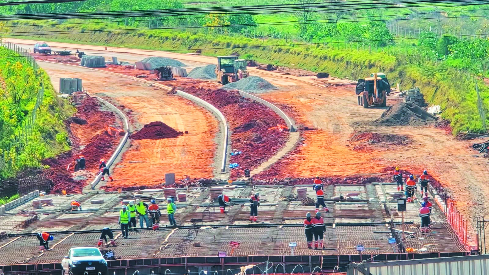 Estrutura da ponte que ligará o Parque São Bento ao Carandá chega a 90% de execução