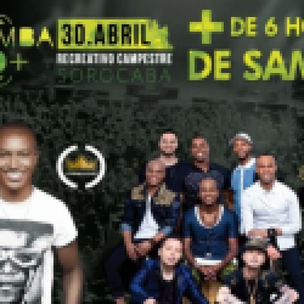 Festival de samba e pagode acontece dia 30 de Abril em Sorocaba