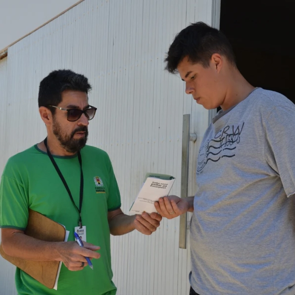 Força-tarefa em combate aos escorpiões continua no Jd. Santa Esmeralda