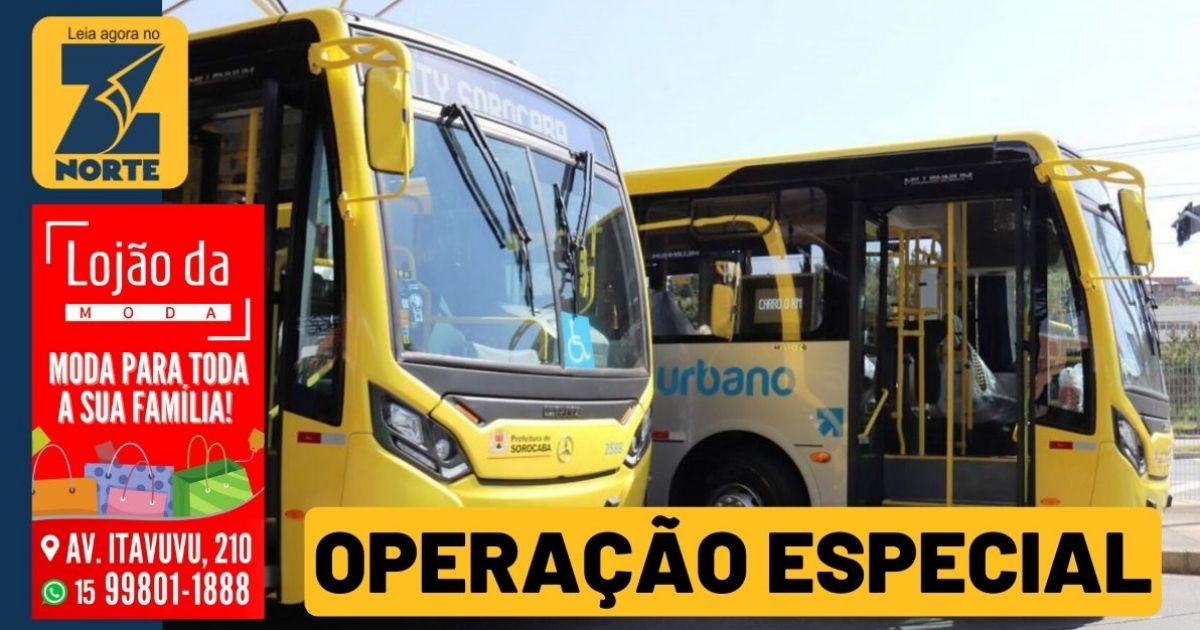 Retorno do comércio: Operação Especial do Transporte Coletivo