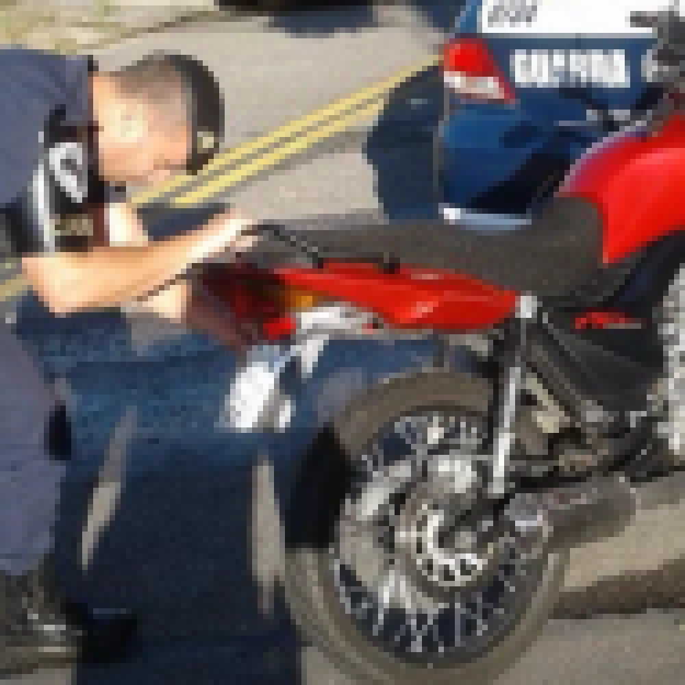 Guarda Civil recupera motocicleta furtada