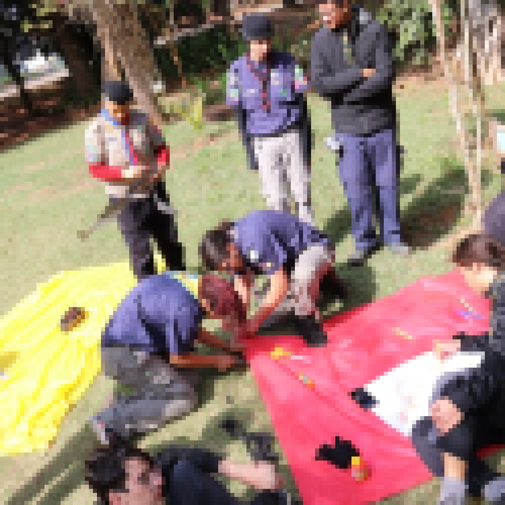 Atividade no Parque Natural â€œChico Mendesâ€� reÃºne mais de 400 escoteiros neste sÃ¡bado (20)