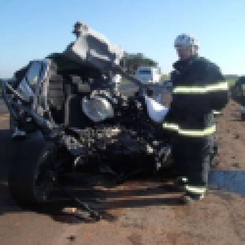 Acidente causa uma morte na Rodovia Emerenciano Prestes de Barros
