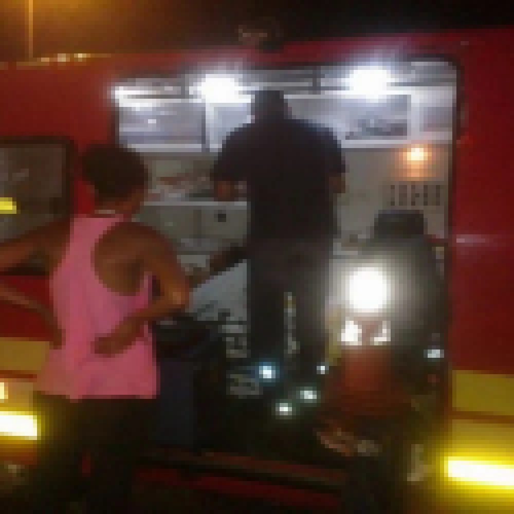 Bombeiros resgatam grÃ¡vida em cÃ³rrego na Avenida Ipanema