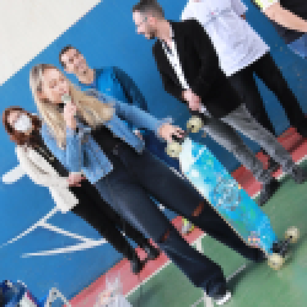 Alunos da rede pÃºblica municipal tÃªm aula inaugural de skate pelo projeto â€œEu Pratico Esporte Educacional Escolarâ€�