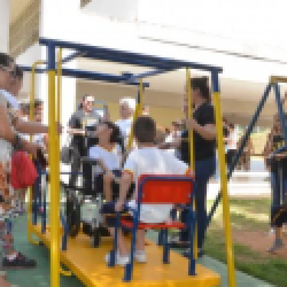 Playground Inclusivo Ã© inaugurado na EM â€œMilton Leite de Oliveiraâ€�