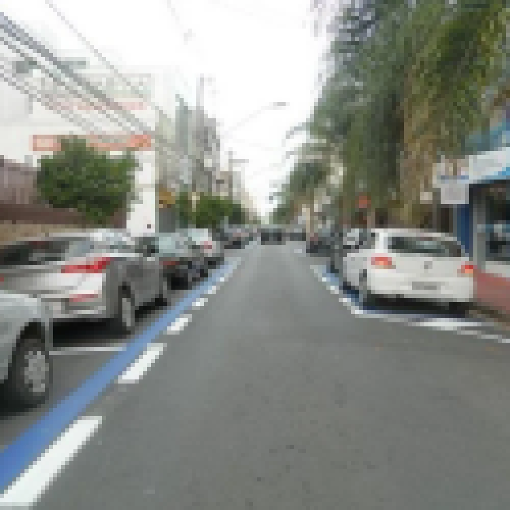 SinalizaÃ§Ã£o das vagas da Zona Azul estÃ¡ quase finalizada