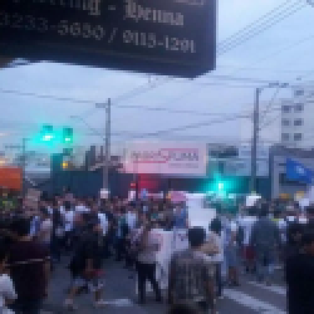 Acompanhe as imagens da ManifestaÃ§Ã£o que estÃ¡ ocorrendo hoje em Sorocaba