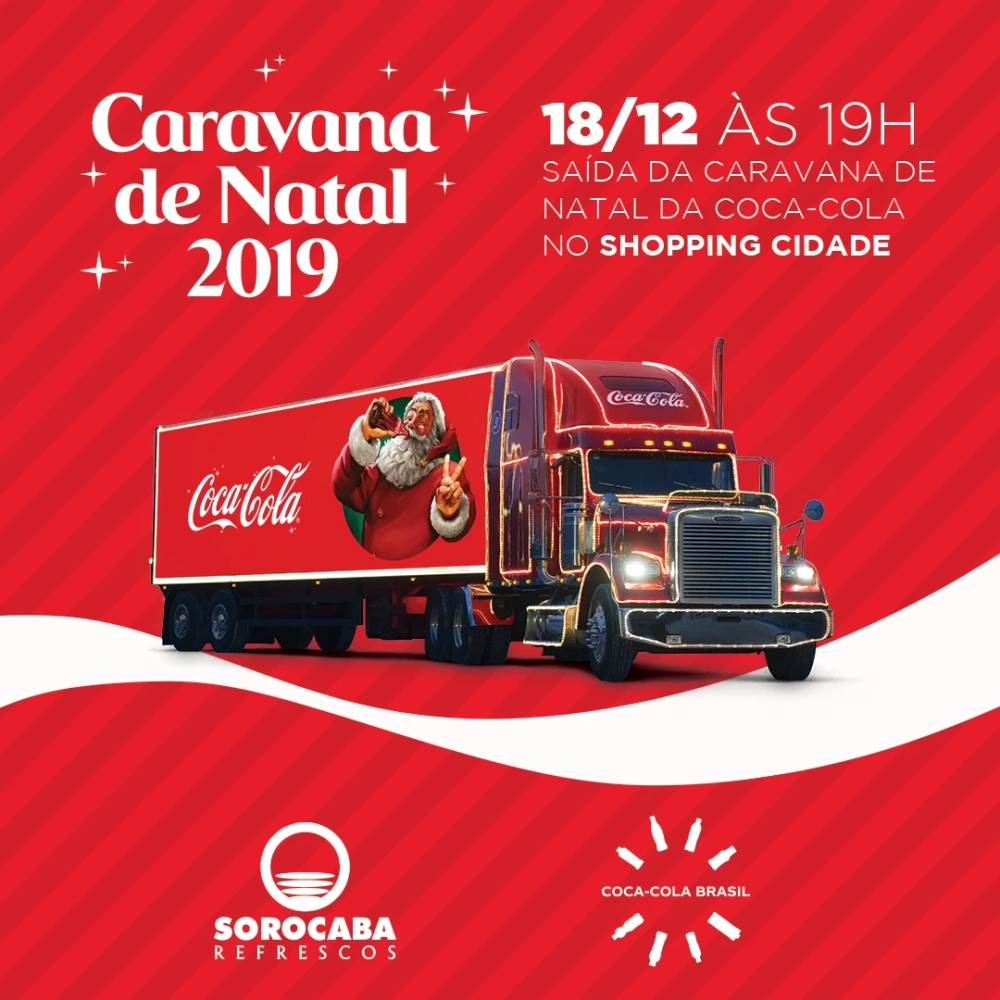 Shopping Cidade Sorocaba ponto de partida da Caravana de Natal