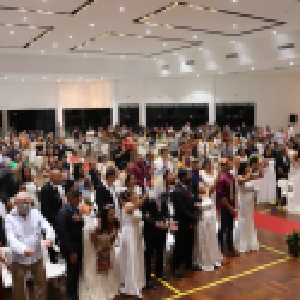 Casamento ComunitÃ¡rio 2021 celebra uniÃ£o em grande estilo no Clube de Campo Sorocaba