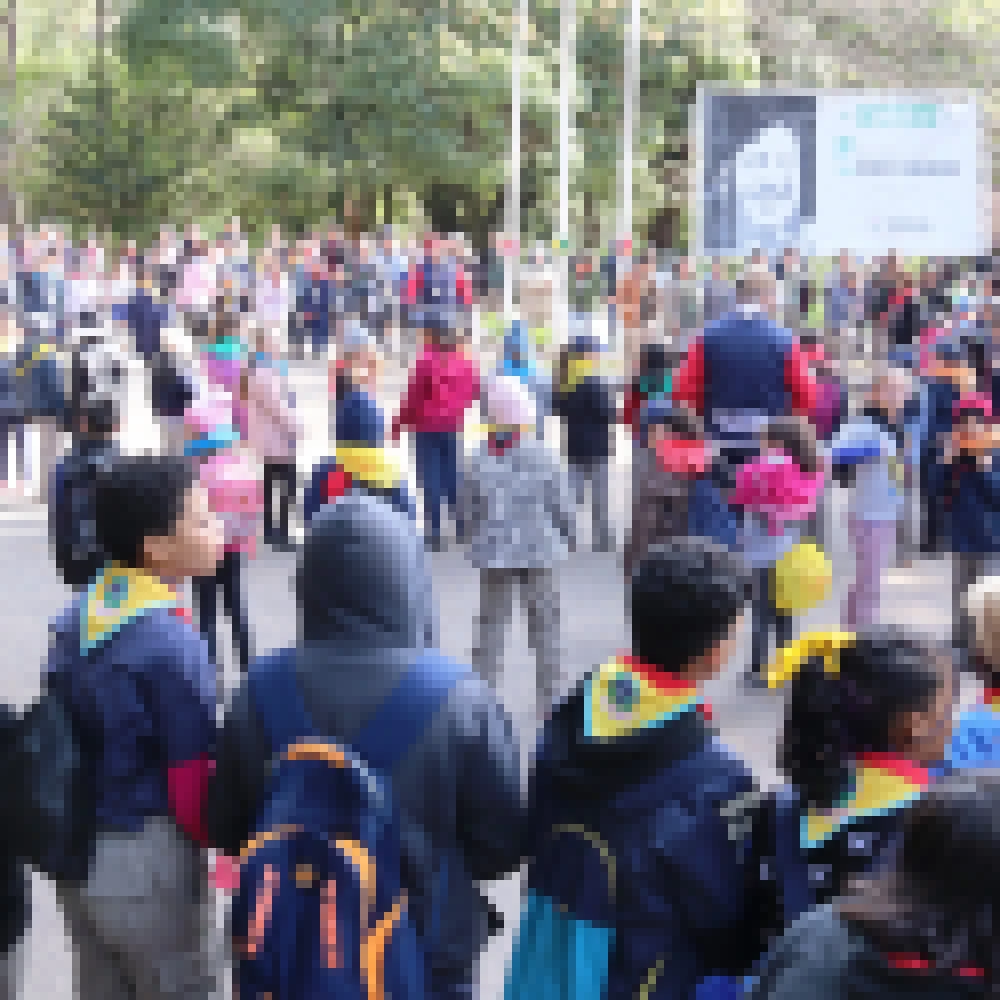Atividade no Parque Natural â€œChico Mendesâ€� reÃºne mais de 400 escoteiros neste sÃ¡bado (20)