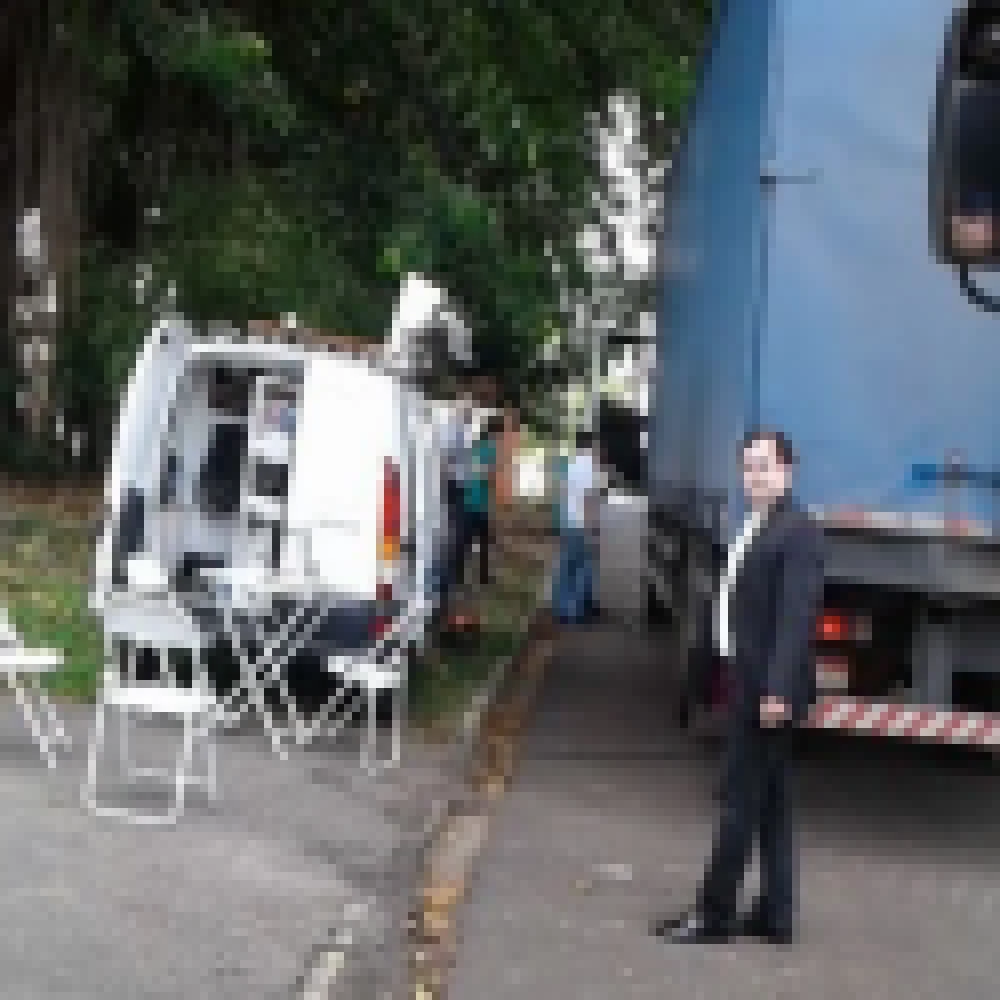 Blitz da FumaÃ§a Preta notifica 7 caminhÃµes a diesel