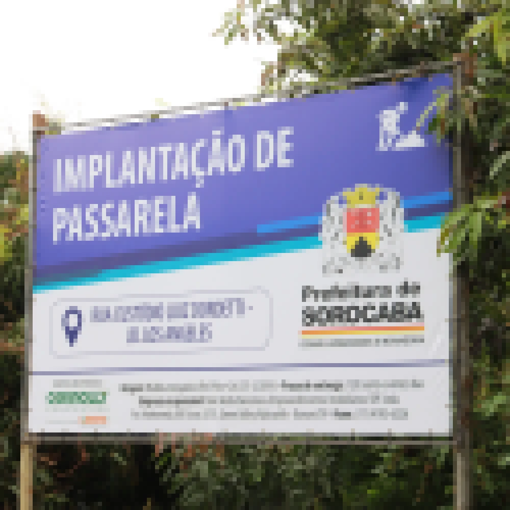 Prefeitura de Sorocaba dÃ¡ inÃ­cio Ã s obras de construÃ§Ã£o da nova passarela no Jardim Los Angeles