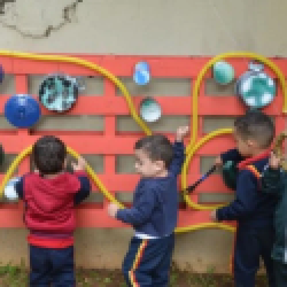 Parque Sonoro amplia percepÃ§Ã£o e enriquece aprendizado das crianÃ§as