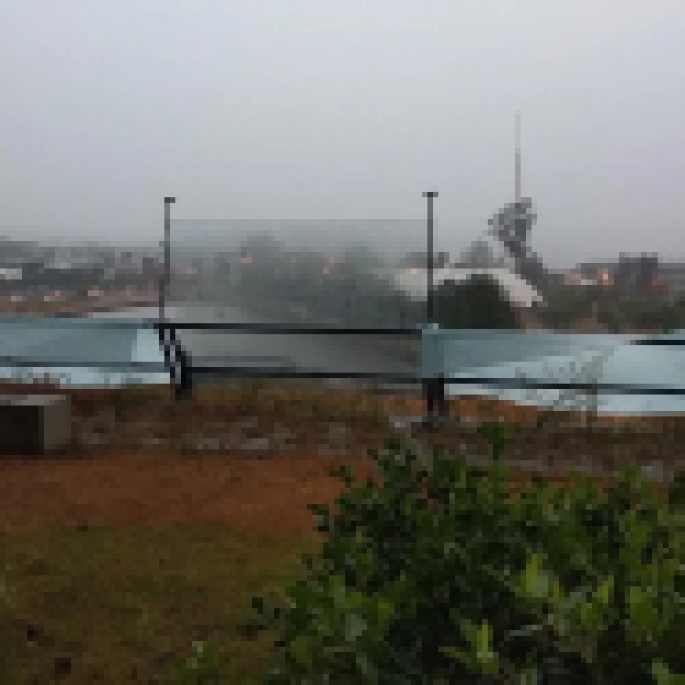 PrÃ©dio da Prefeitura tem vidros quebrados por conta de vendaval