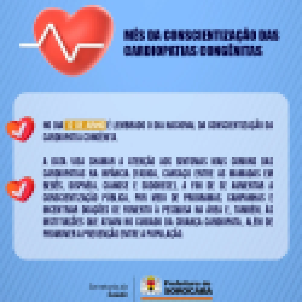 ESPECIAL â€“ MÃªs da conscientizaÃ§Ã£o das cardiopatias congÃªnitas