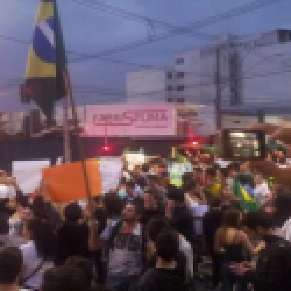 Acompanhe as imagens da ManifestaÃ§Ã£o que estÃ¡ ocorrendo hoje em Sorocaba