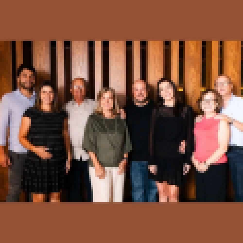 Fernando Manão, Flávia Manão, Pedro Latorre e Neusa Latorre da Auguri Emp., Rafael Bengla Mestre, Lia Bengla Mestre, Marco Bengla Mestre e Lucinda Bengla Mestre da Sicuro Urbanismo.