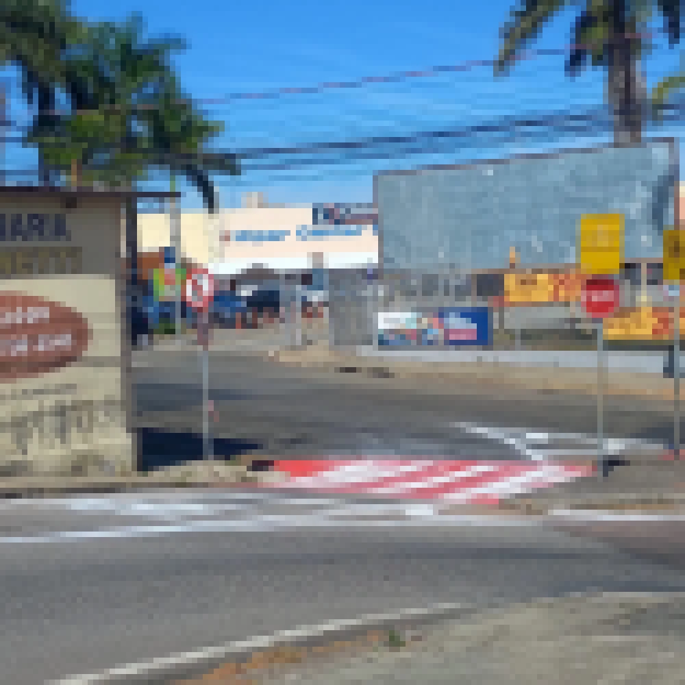 Atendendo cobrança do vereador Cristiano Passos, cruzamento no Além Ponte recebe faixa viva