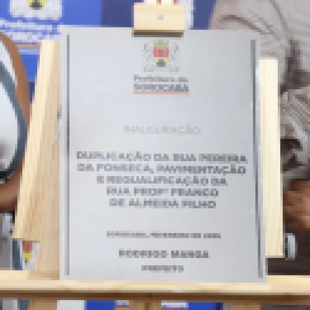 Prefeitura entrega obras de duplicação da Avenida Pereira da Fonseca