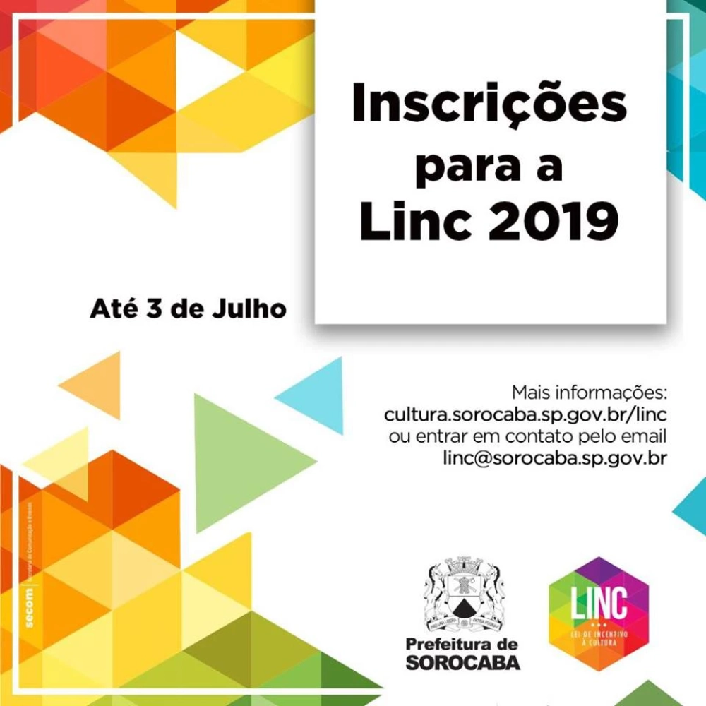 Inscrição para edital 2019 da Linc termina nesta quarta-feira