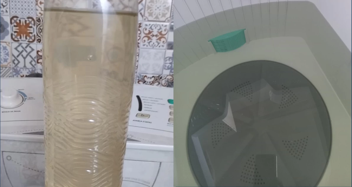 Bairros sofrem com “água suja” chegando pelas torneiras
