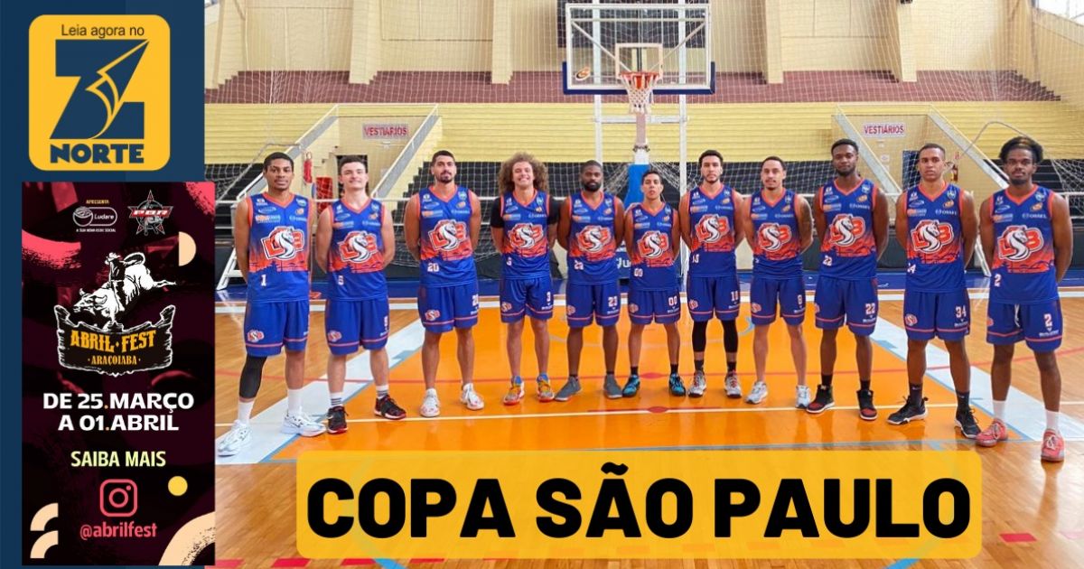 LSB/PM Sorocaba joga contra o Mogi Basquete pela Copa São Paulo