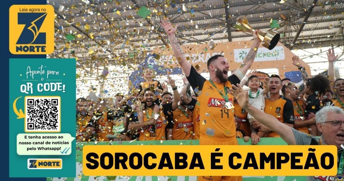 Sorocaba conquista título de campeão mundial de futsal - Agência Sorocaba  de Notícias