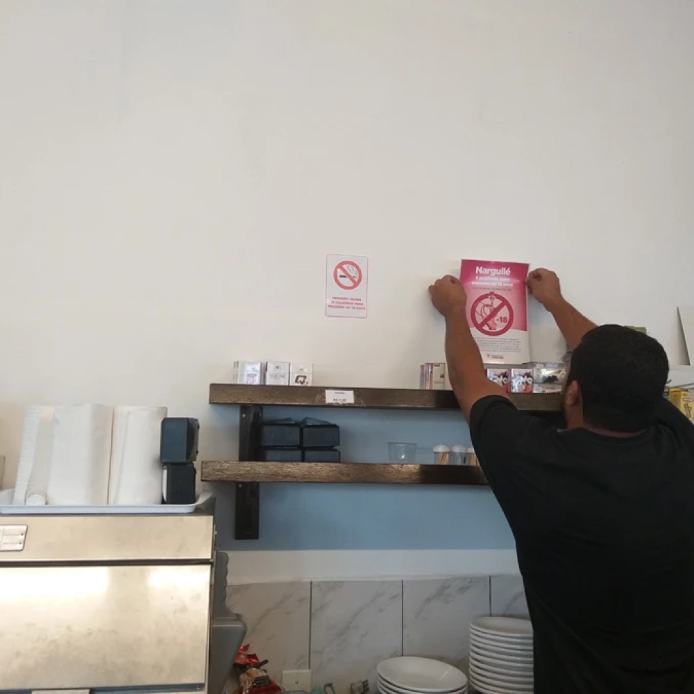 Mais dez estabelecimentos são visitados na ‘Operação Narguilé’