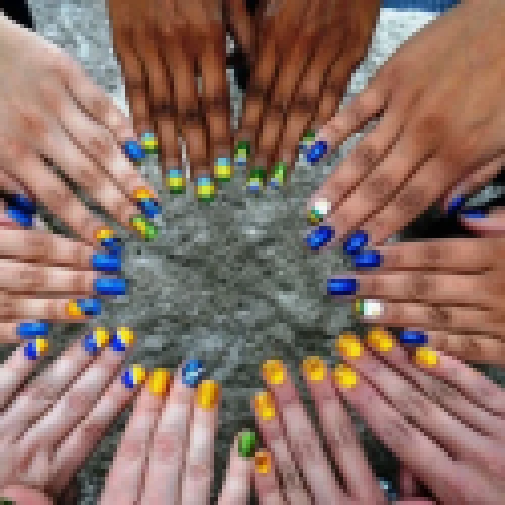 Maquiagem e unhas ganham motivos da Copa do Mundo
