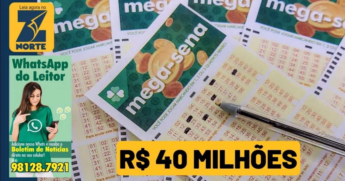 Mega-Sena acumula pela terceira vez e prêmio chega a R$ 21