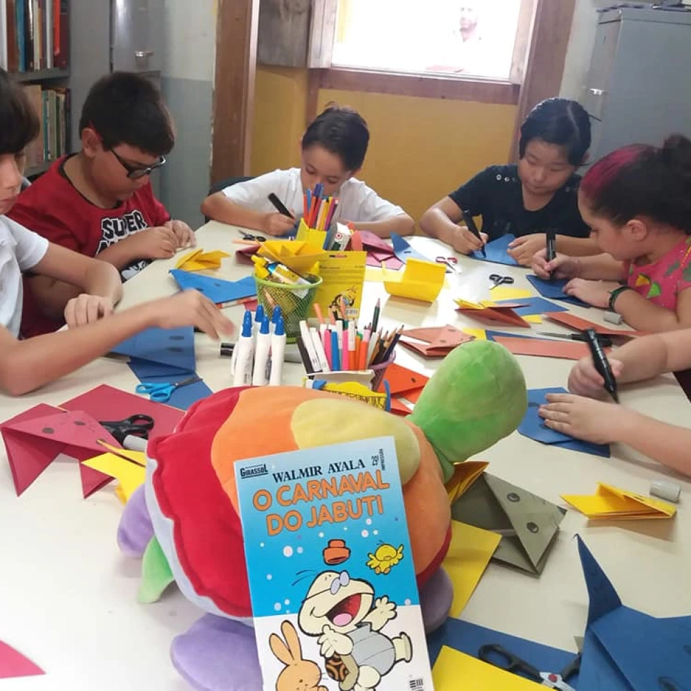 Oficina de dobradura é atração nesta quarta-feira na Biblioteca Infantil