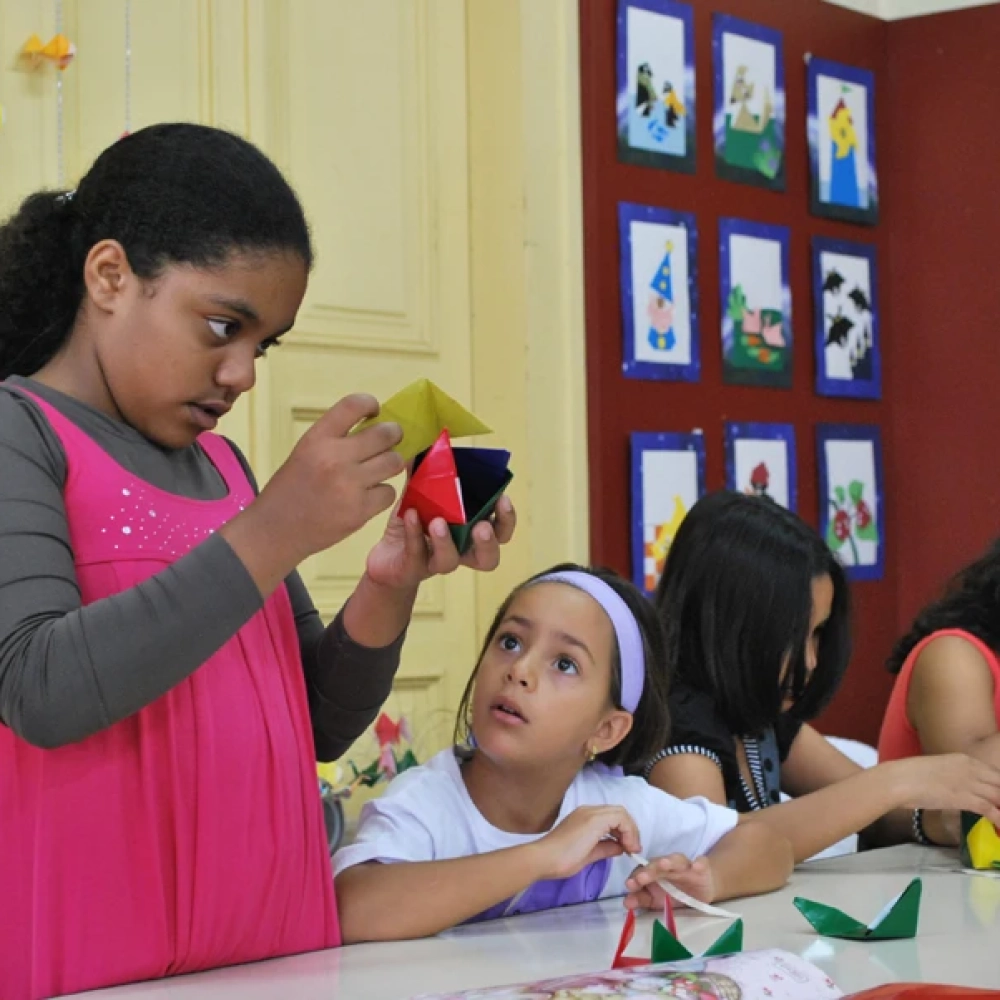 Oficina de dobradura na Biblioteca Infantil trabalhará tema indígena