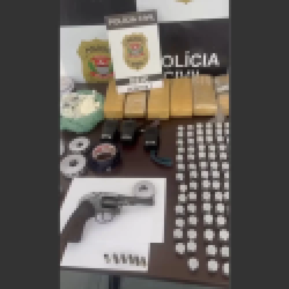 Polícia Civil de Sorocaba Prende Suspeito de Tráfico e Apreende Drogas e Arma no Jardim Ipiranga