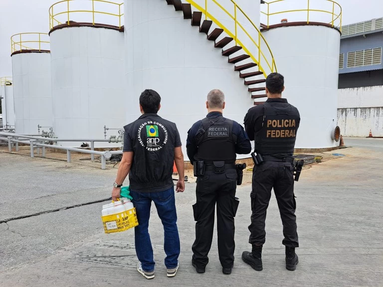 Polícia Federal, Receita Federal, MAPA e ANP realizam a Operação Alquimia