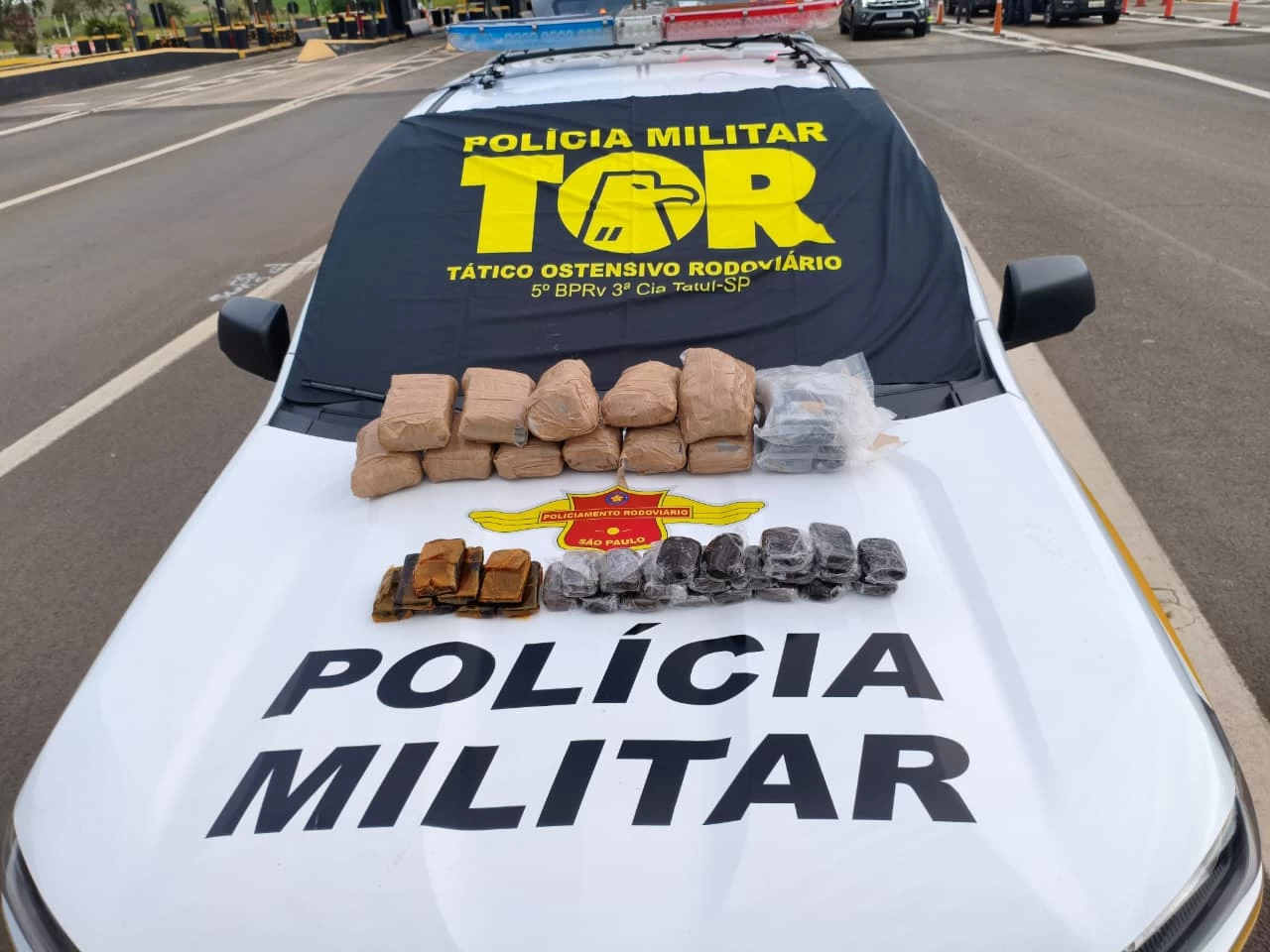 Drogas em forro de carro: Homem é preso pela polícia rodoviária na SP-280