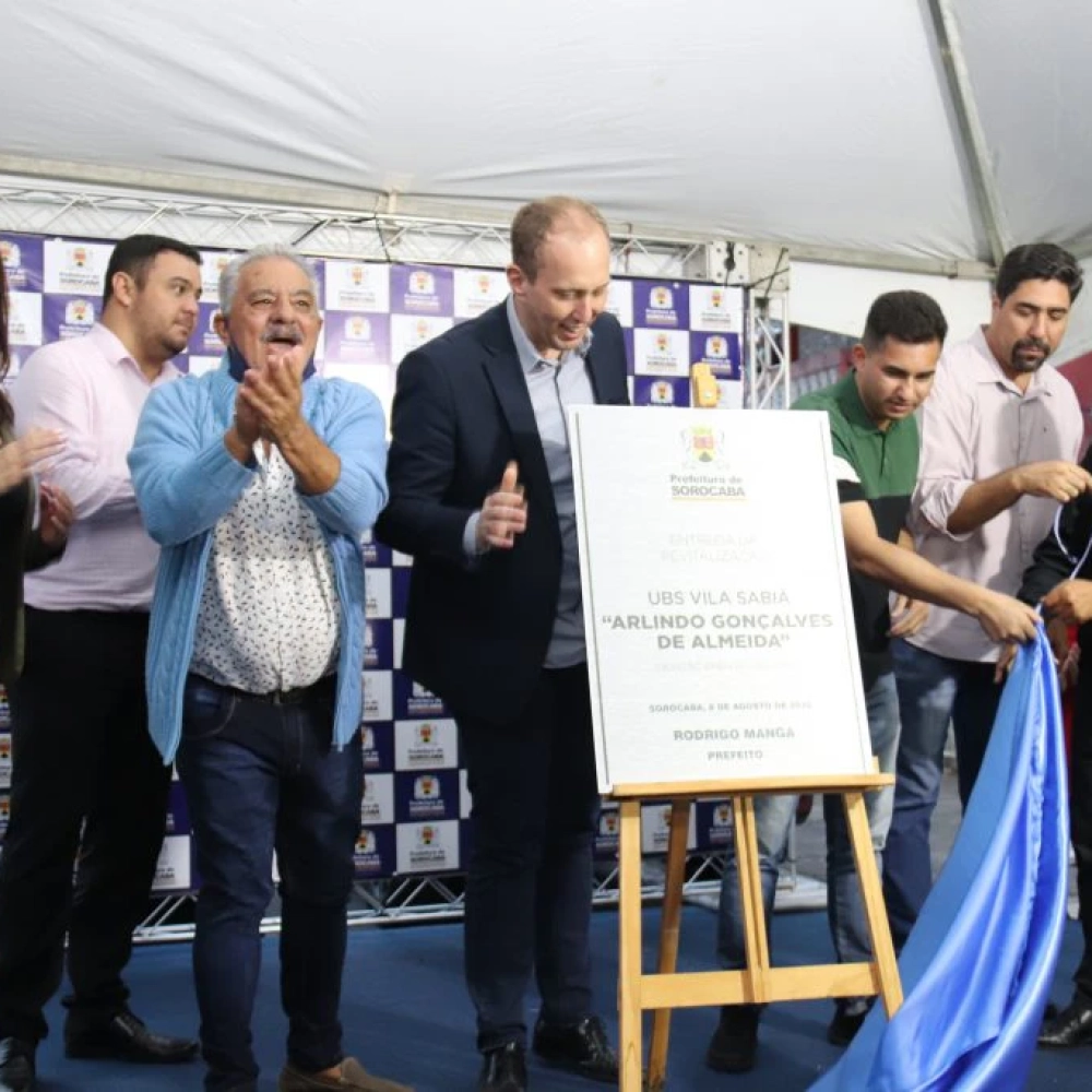 Prefeitura de Sorocaba entrega revitalização da UBS Vila Sabiá