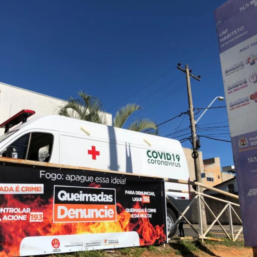 Prefeitura de Sorocaba faz campanha para sensibilizar população dos riscos das queimadas