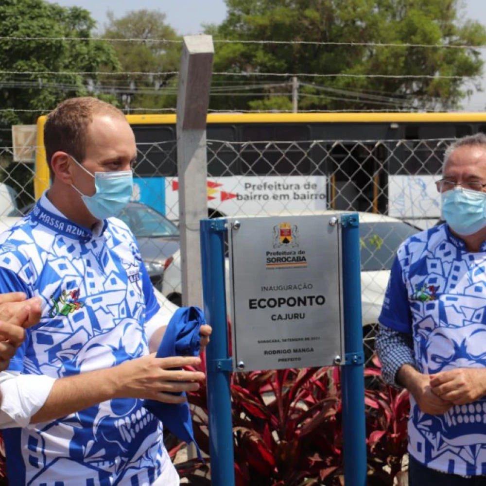 Prefeitura inaugura segundo Ecoponto da cidade no Cajuru