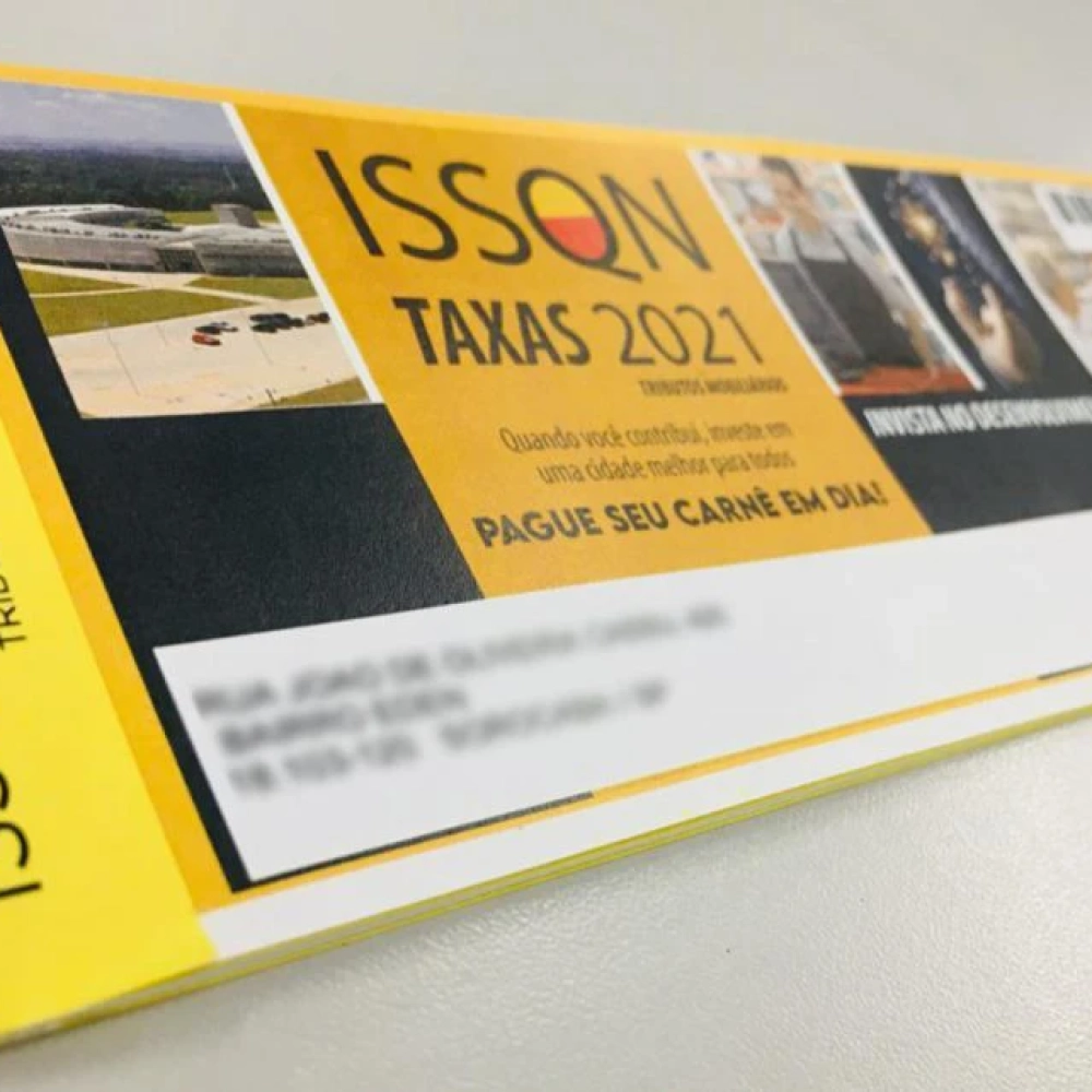Prefeitura inicia entrega de carnês de ISSQN/Taxas 2021