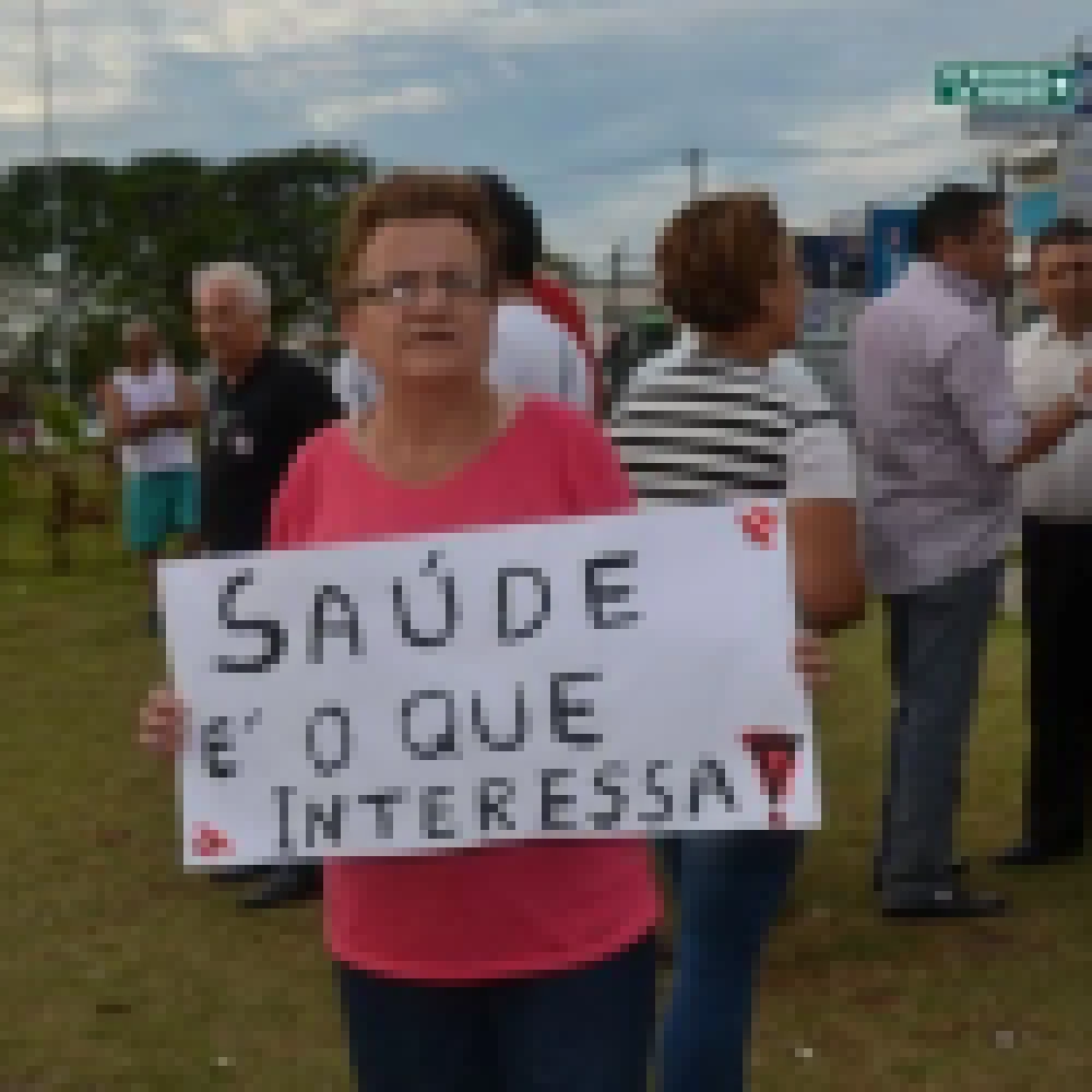 Protesto contra a centralização do atendimento nas UPHs movimentou a Itavuvu e Ipanema