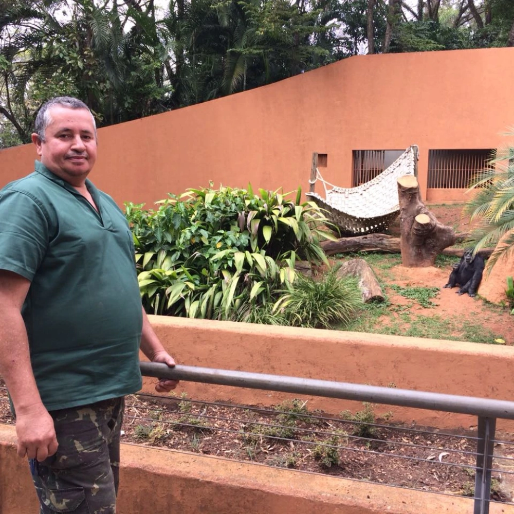rabalho dos tratadores é essencial para garantir o bem-estar dos animais do zoo