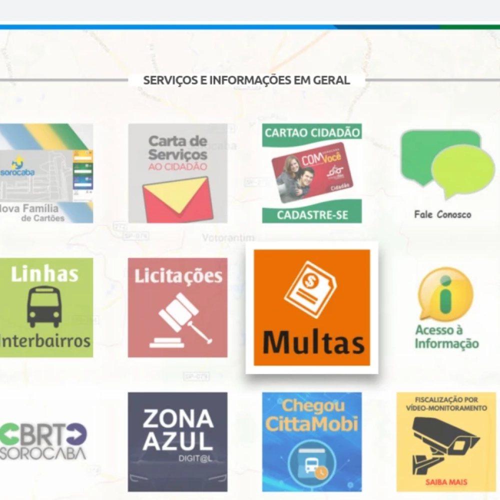 Recurso para multas municipais pode ser solicitado via site da Urbes