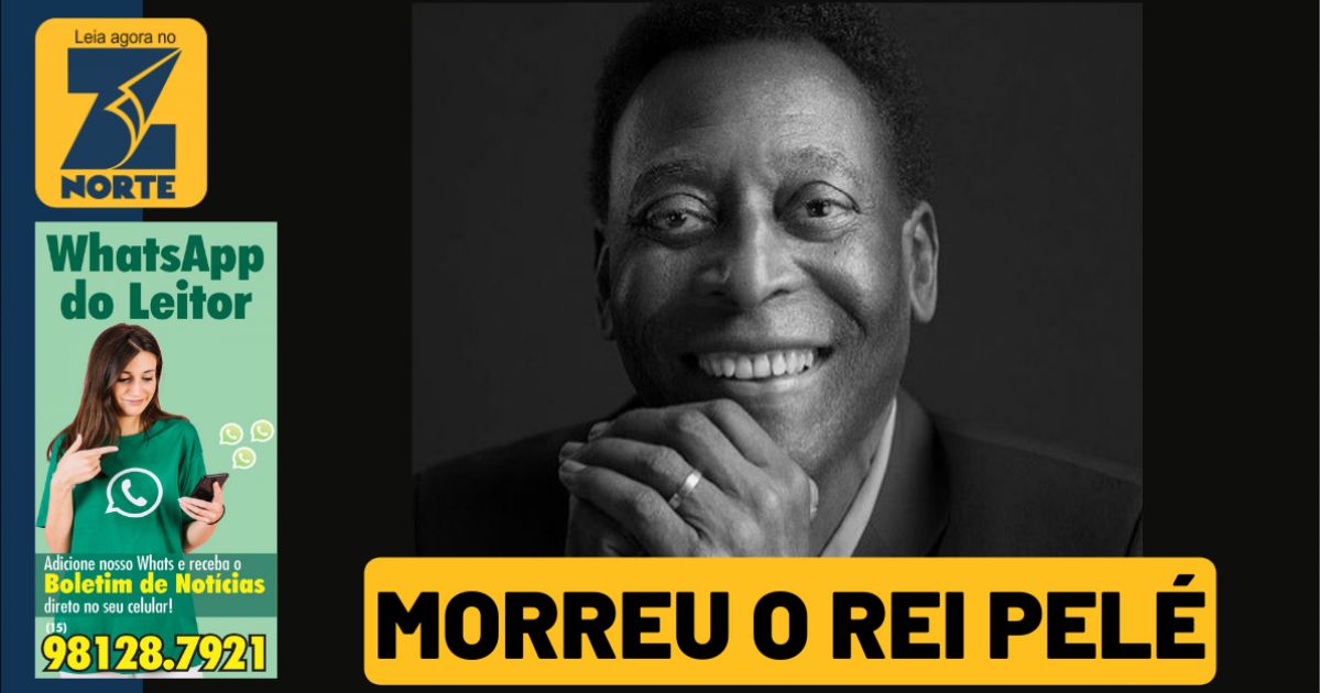O 'Rei' Pelé morreu aos 82 anos