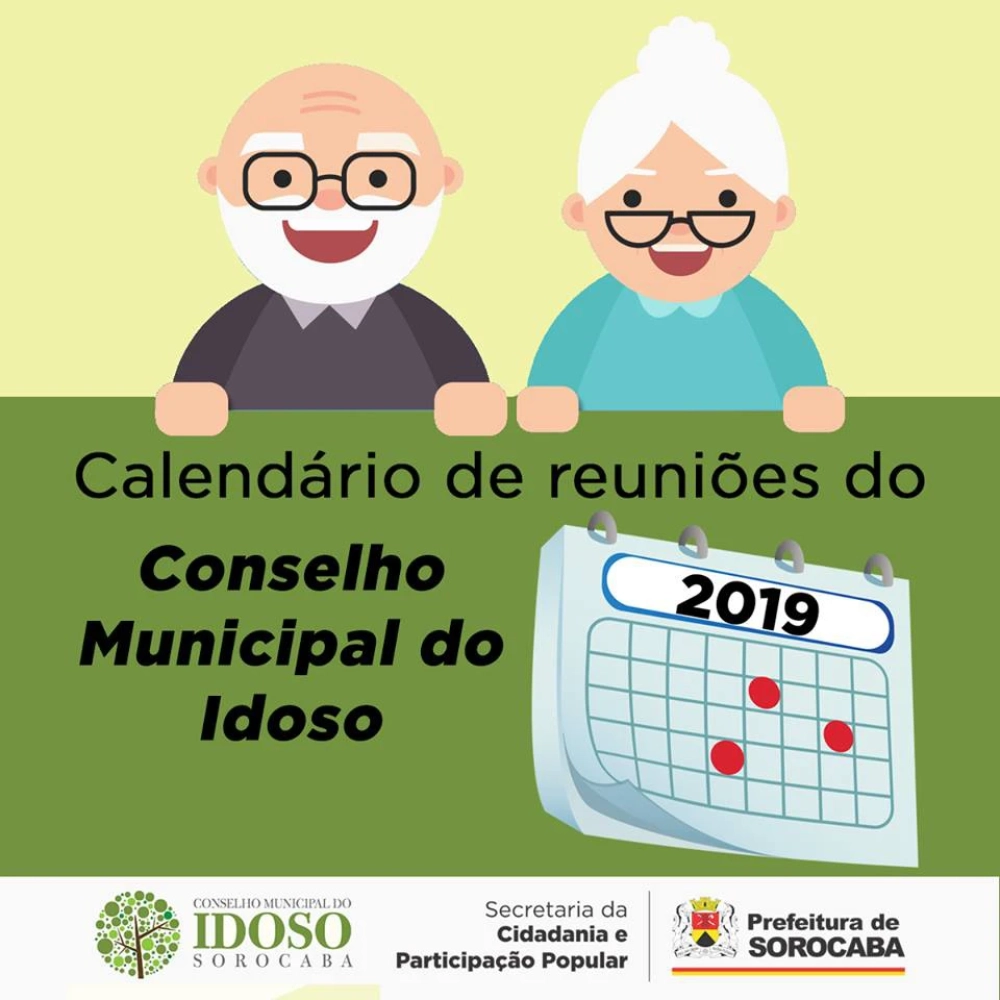 Reunião do Conselho Municipal do Idoso ocorrerá no dia 7 de março
